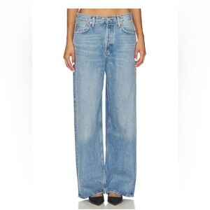 Agolde from Revolve low slung baggy jeans 💙🩵